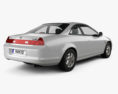 Honda Accord coupe 2002 3d model back view
