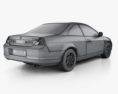 Honda Accord coupe 2002 3D模型