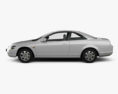 Honda Accord coupé 2002 Modèle 3d vue de côté