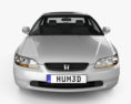 Honda Accord coupé 2002 Modèle 3d vue frontale