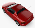 Honda Civic del Sol 1998 3D模型 顶视图