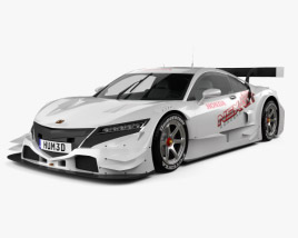 3D model of Honda NSX GT 2014