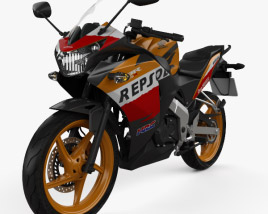 Honda CBR125R 2012 3D model
