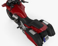 Honda CTX1300 2012 Modelo 3D vista superior