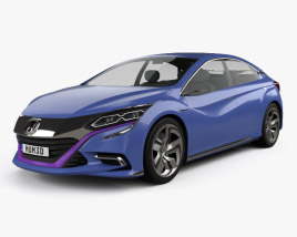 3D model of Honda B 2017