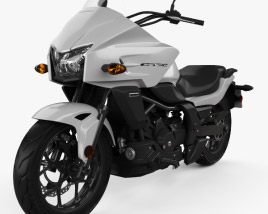3D model of Honda CTX700 2012