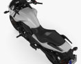 Honda CTX700 2012 3D-Modell Draufsicht