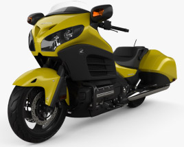 Honda Gold Wing F6B 2013 3D model
