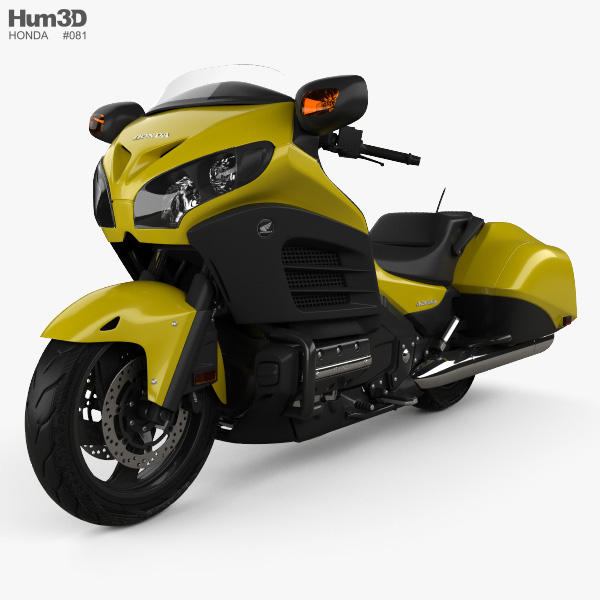 Honda Gold Wing F6B 2013 3D model