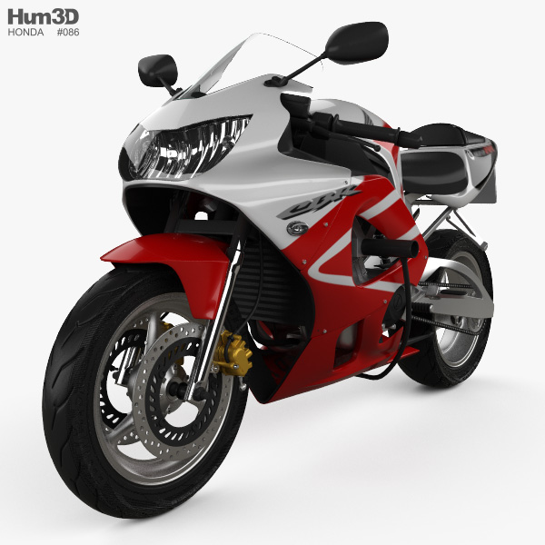 Honda CBR929RR 2000 3D模型