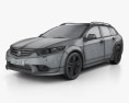 Honda Accord (CW) tourer Type S 2015 3Dモデル wire render