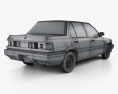 Honda Civic 세단 1983 3D 모델 
