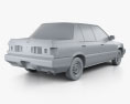 Honda Civic sedan 1983 3D-Modell