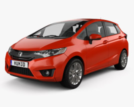 Honda Fit US-spec 2016 3D model
