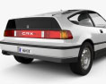 Honda Civic CRX 1991 3d model