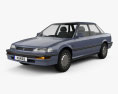 Honda Concerto (MA) 轿车 1988 3D模型