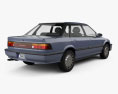 Honda Concerto (MA) Sedán 1988 Modelo 3D vista trasera