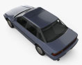 Honda Concerto (MA) 轿车 1988 3D模型 顶视图