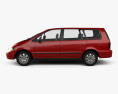 Honda Odyssey (RA1) 1999 3d model side view