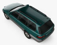 Honda Orthia (EL3) 1999 Modello 3D vista dall'alto
