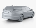 Honda Civic tourer 2018 3D模型
