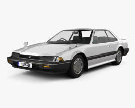 Honda Prelude 1983 3D model