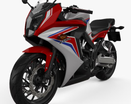 Honda CBR650F 2015 3D model