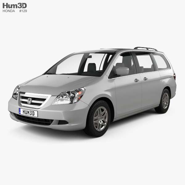 Honda Odyssey (US) 2007 3D模型