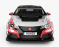 Honda Civic Type-R TCR 2015 3d model front view