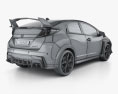Honda Civic Type-R Хетчбек 2015 3D модель