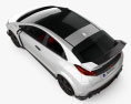 Honda Civic Type-R hatchback 2015 3d model top view