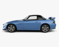 Honda S2000 CR 2008 3D-Modell Seitenansicht