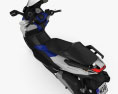 Honda Forza 125 2015 3D 모델  top view