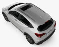 Honda HR-V EX-L con interior 2015 Modelo 3D vista superior