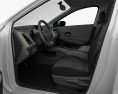 Honda HR-V EX-L with HQ interior 2018 3d model seats