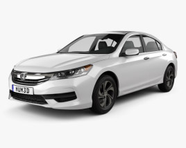 Honda Accord LX 2015 3D model