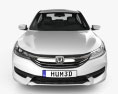 Honda Accord LX 2015 3D 모델  front view