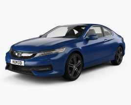 Honda Accord Сoupe Touring 2019 3D model