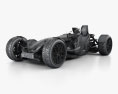 Honda Project 2&4 Ultimate 雙座敞篷車 2015 3D模型 wire render