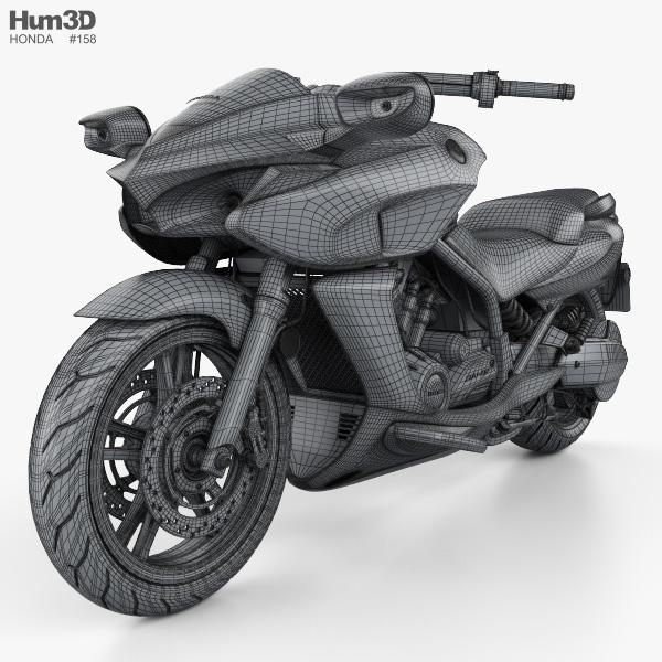 Honda Dn 01 09 3d Model Vehicles On Hum3d