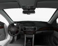 Honda Accord LX with HQ interior 2019 3d model dashboard