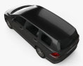 Honda Odyssey (RB1) (JP) 2008 Modello 3D vista dall'alto