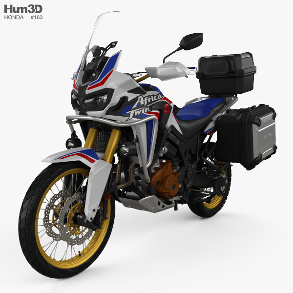 Honda CRF1000L Africa Twin 2016 3D model