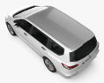 Honda Odyssey (JP) 2011 3d model top view
