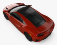 Honda NSX 2019 3d model top view