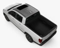 Honda Ridgeline 2020 3D模型 顶视图
