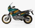 Honda XRV750 Africa Twin 1993 3d model side view