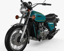Honda GL1000 Gold Wing 1974 3D model