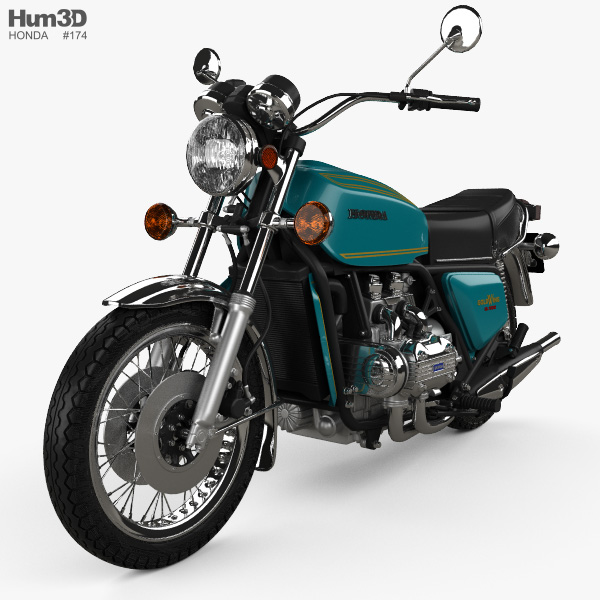 Honda GL1000 Gold Wing 1974 3D model