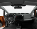 Honda Jazz with HQ interior 2019 3d model dashboard